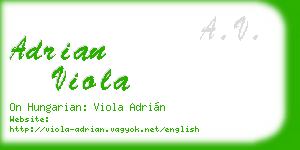 adrian viola business card